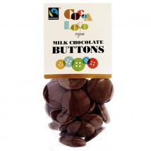 Cocoa Loco Milk Chocolate Buttons - 100g