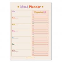 Once Upon a Tuesday A5 Meal Planner and Shopping List