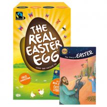 The Real Easter Egg - Dark Chocolate - 150g - BBE 11/2025