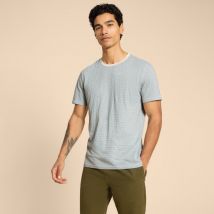 White Stuff Fairtrade Abersoch Stripe Short Sleeve Tee - White