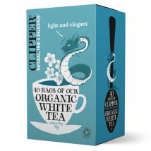 Clipper Fairtrade & Organic White Tea - 40 Bags