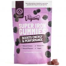 Vegums Vegan Iron Gummies Bag - 30 gummies