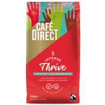 Cafédirect Fairtrade Thrive Intense Roast Ground Coffee - 200g