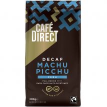 Cafédirect Fairtrade Machu Picchu Decaffeinated Ground Coffee - 200g