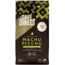 Cafédirect Fairtrade Organic Machu Picchu Coffee Beans - 200g