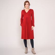 Nomads Gathered Yoke Dress - Apple