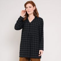 Nomads Open Collar Tunic - Raven