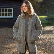 Chamonix Hooded Coat - Grey