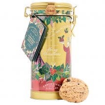 Cartwright & Butler Christmas Pudding Biscuits in Musical Tin - 200g