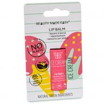 Beauty Made Easy - Vegan Paper Tube Lip Balm - Ice Cream