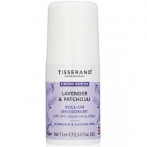 Tisserand Lavender & Patchouli Roll-On Deodorant - 75ml