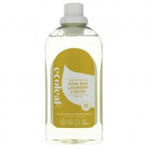 Ecoleaf Concentrated Non-Bio Laundry Liquid - Vanilla & Almond Blossom - 750ml - 25 Washes