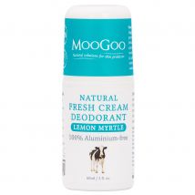 MooGoo Fresh Cream Deodorant - Lemon Myrtle - 60ml
