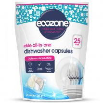 Ecozone Elite All-In-One Dishwasher Capsules - 25 Capsules