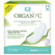 Organyc Overnight Feminine Care Pads  - 7 Pads