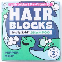 Hair Blocks Solid Shampoo - Peppermint - 85g