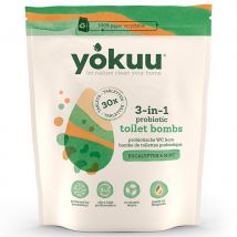 Yokuu Toilet Bombs - Eucalyptus & Mint - 30 Tablets