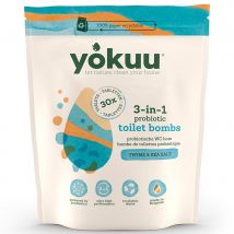 Yokuu Toilet Bombs - Thyme & Sea Salt - 30 Tablets