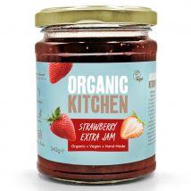 Organic Kitchen Strawberry Extra Fruit Jam - 340g