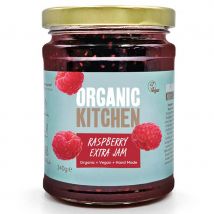 Organic Kitchen Raspberry Extra Fruit Jam - 340g