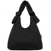 Lefrik Biwa Puffy Shoulder Bag - Black Tech