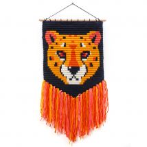 Sozo Wall Art Needlepoint Kit - Cheetah