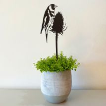 A Blackbird Sang Indoor Pot Stem - Goldfinch