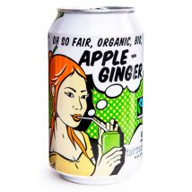 Oxfam Fair Trade Organic Apple Ginger - 330ml