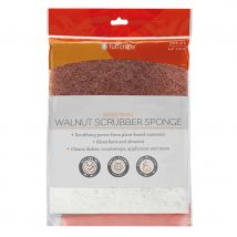 Full Circle In a Nutshell Walnut Scrubber Sponge - Set of 2