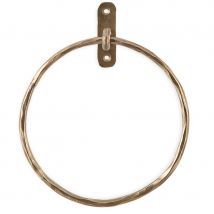 Olani Towel Ring - Antique Brass