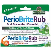 Nature's Answer PerioBrite Rub Soothing Gel - Tooth & Gum - 14g