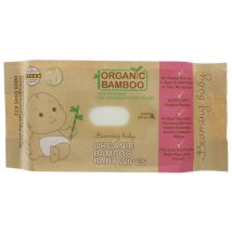 Beaming Baby Organic Bamboo Baby Wipes - Pack of 80