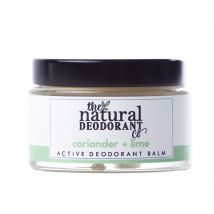 Natural Deodorant Co Active Deodorant Balm - Coriander & Lime - 55g