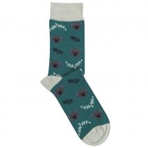 Doris & Dude Teal Koala Bamboo Socks - UK 3-7
