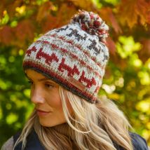 Walking the Dog Bobble Beanie