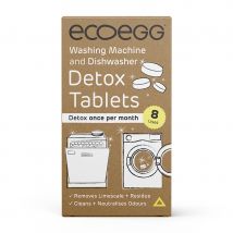 Ecoegg Washing Machine & Dishwasher Detox Tablets - 8 Washes