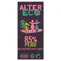 AlterEco 85% Peru Dark Chocolate - 100g