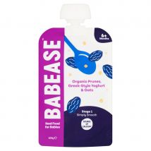 Babease Organic Greek-Style Yoghurt with Prunes - 100g