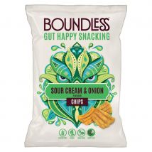 Boundless Chips Sharing Bag - Sour Cream & Onion - 80g