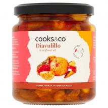 Cooks & Co Diavulillo Mixed Spicy Vegetables in Oil - 280g