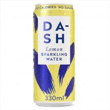 Dash Water Sugar Free Sparkling Lemon - 330ml