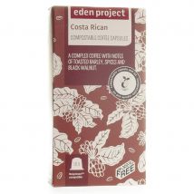 Eden Project Costa Rican Compostable Coffee Capsules - Pack of 10