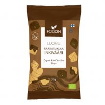 Foodin Organic Raw Chocolate Coated Ginger - 70g