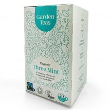 Garden Teas Organic Three Mint Infusion - 20 Bags