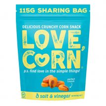 Love Corn Salt & Vinegar Corn Snack - 115g