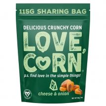 Love Corn Cheese & Onion Corn Snack - 115g