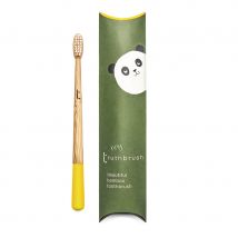Tiny Truthbrush Kids Bamboo Toothbrush - Sunshine Yellow - Soft