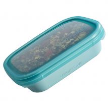 U-Konserve Rectangle Silicone BounceBox - Seafoam - 24 fl oz