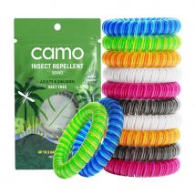 CAMO Mosquito Repellent Bracelet - Max Strength - Pack of 12