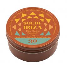 Sol De Ibiza Natural Mineral Face & Body Sunscreen SPF30 - 100g